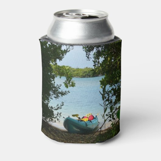 Kayaking in St. Thomas US Maagdeneilanden Blikjeskoeler (Blikje Achterkant)