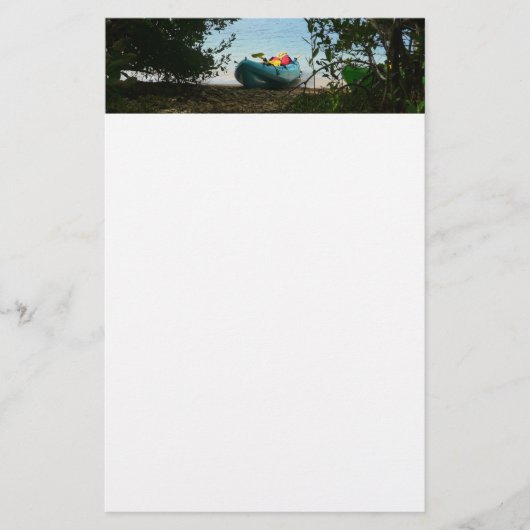 Kayaking in St. Thomas US Maagdeneilanden Briefpapier (Voorkant)