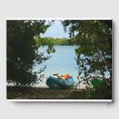 Kayaking in St. Thomas US Maagdeneilanden Gastenboek (Achterkant)