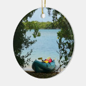 Kayaking in St. Thomas US Maagdeneilanden Keramisch Ornament (Links)