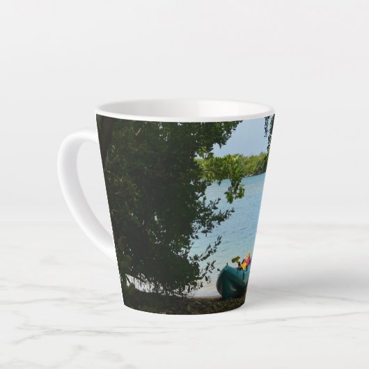 Kayaking in St. Thomas US Maagdeneilanden Latte Mok (Linkerhoek)