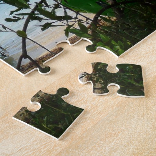 Kayaking in St. Thomas US Maagdeneilanden Legpuzzel (Zijkant)