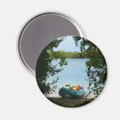 Kayaking in St. Thomas US Maagdeneilanden Magneet (Voorkant / Achterkant)