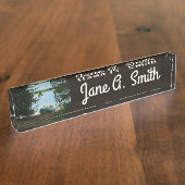 Kayaking in St. Thomas US Maagdeneilanden Naambordje (Zijkant)