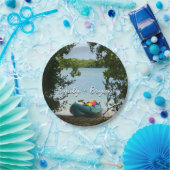 Kayaking in St. Thomas US Maagdeneilanden Papieren Bordje (Feest)