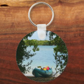 Kayaking in St. Thomas US Maagdeneilanden Sleutelhanger (Voorkant)