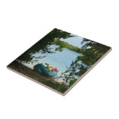 Kayaking in St. Thomas US Maagdeneilanden Tegeltje (Zijkant)