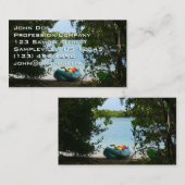 Kayaking in St. Thomas US Maagdeneilanden Visitekaartje (Voorkant / Achterkant)