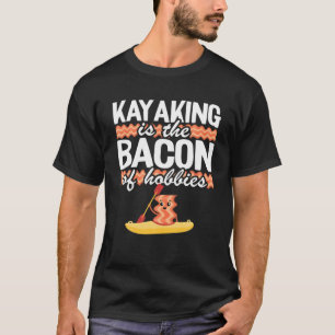 Kayaking is de bacterie van Hobbies Kayak Fun Cano T-shirt