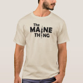 Kayaking is de Maine Ding T-shirt (Voorkant)
