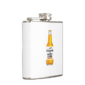 Kayaking is mijn gelukkige uur heupfles (Rechts)