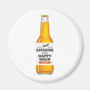 Kayaking is mijn gelukkige uur magneet