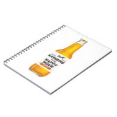 Kayaking is mijn gelukkige uur notitieboek (Linkerzijde)