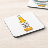 Kayaking is mijn gelukkige uur onderzetter (Linkerzijde)