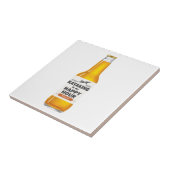 Kayaking is mijn gelukkige uur tegeltje (Zijkant)