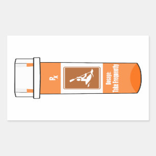 Kayaking is mijn geneesmiddel rechthoekige sticker