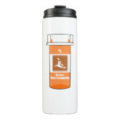 Kayaking is mijn geneesmiddel thermosbeker (Voorkant)