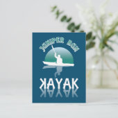 Kayaking Juniper run - Kayak Briefkaart (Staand voorkant)