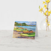 Kayaking Kaart (Gele Bloem)