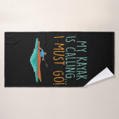 Kayaking Kayak Gift Badhanddoek (Badhanddoek)