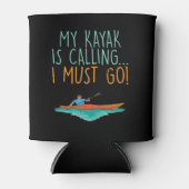 Kayaking Kayak Gift Blikjeskoeler (Voorkant)
