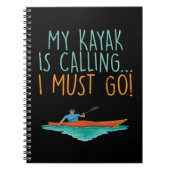 Kayaking Kayak Gift Notitieboek (Voorkant)