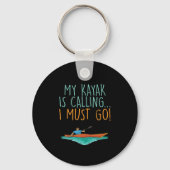 Kayaking Kayak Gift Sleutelhanger (Voorkant)