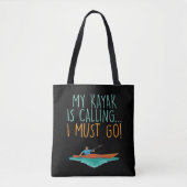 Kayaking Kayak Gift Tote Bag (Voorkant)