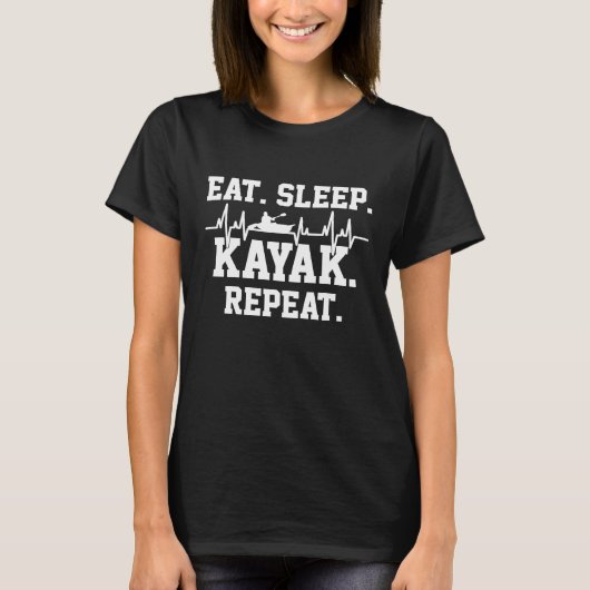 Kayaking Kayaker Kayak Gift Premium T-Shirt (Voorkant)