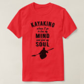 KAYAKING Kayaking Soul (2) T-shirt (Design voorkant)