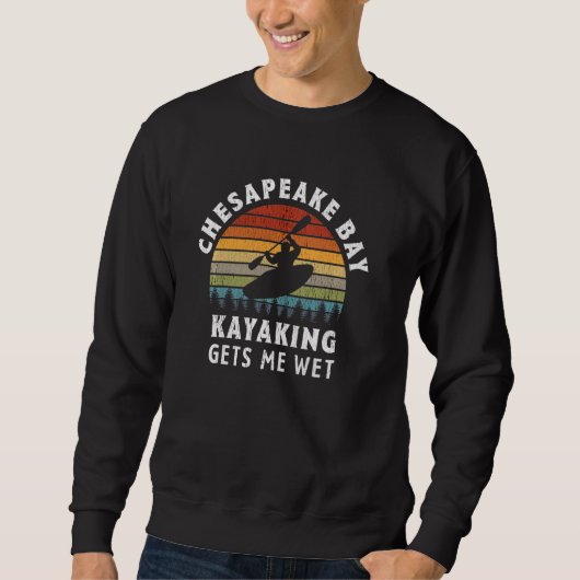 Kayaking laat me nat boeien trui (Voorkant)