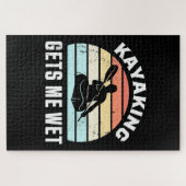 Kayaking laat me nat legpuzzel (Horizontaal)