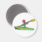 Kayaking Magneet (Voorkant / Achterkant)