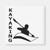 Kayaking Magneet (Voorkant)