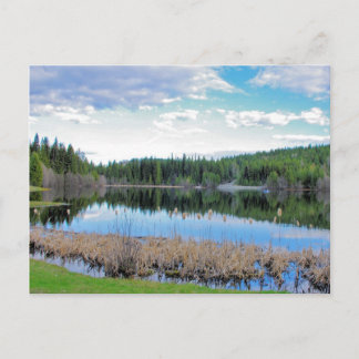 Kayaking Marshall Lake - Boundary B.C. Briefkaart