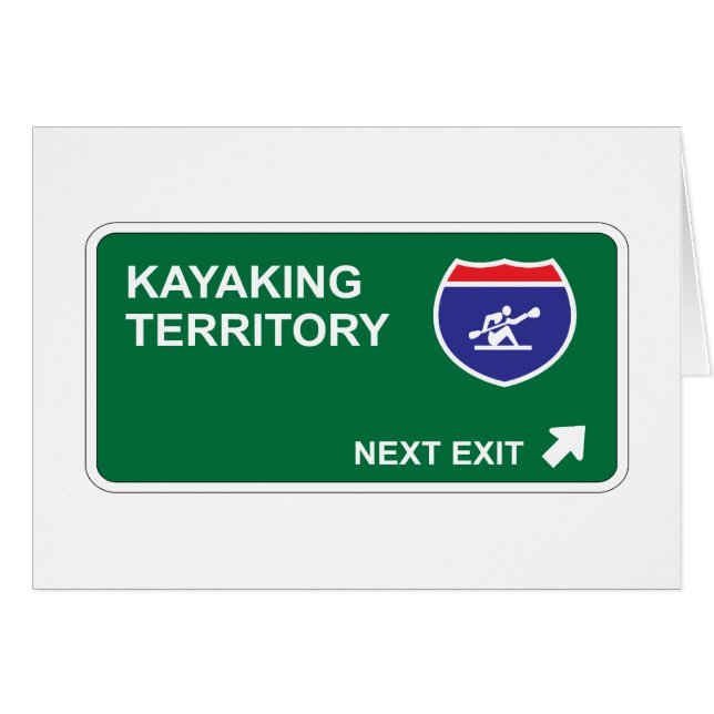 Kayaking Next Exit (Voorkant Horizontaal)