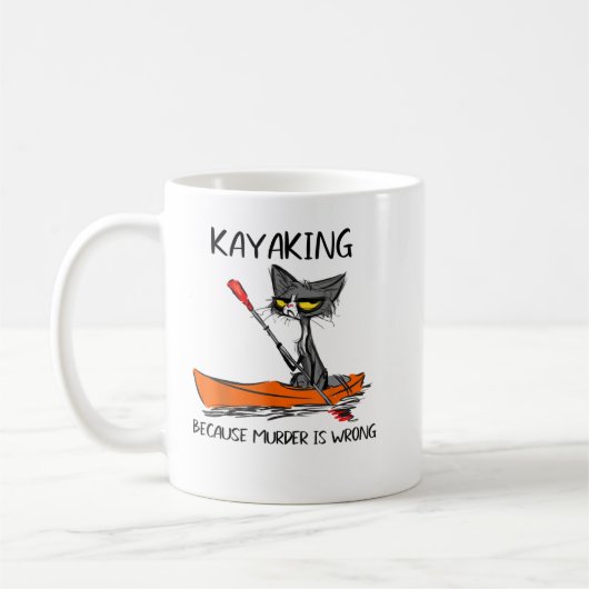 Kayaking omdat de Moord verkeerd-Beste Gift Ideeën Koffiemok (Links)