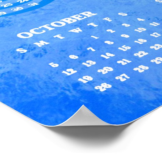 Kayaking ontwerp 2025 kalender poster (Hoek)