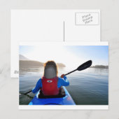 Kayaking op Vancouver Island Briefkaart (Voorkant / Achterkant)