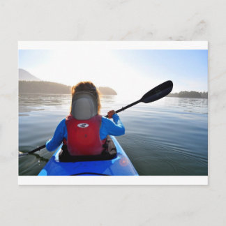 Kayaking op Vancouver Island Briefkaart