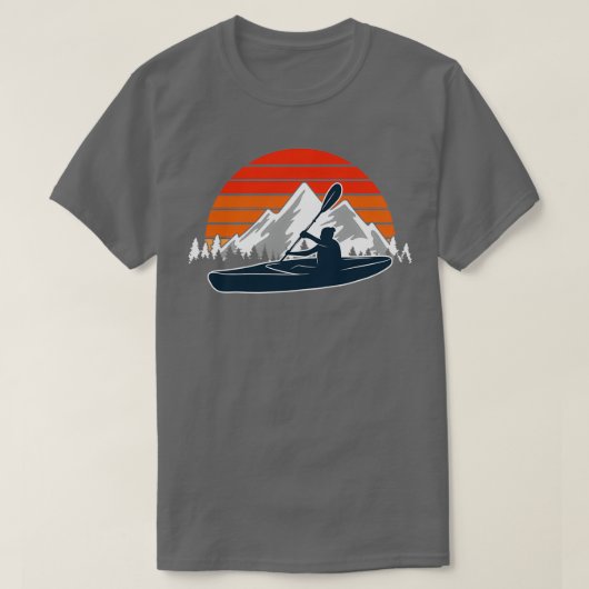 Kayaking Paddle Rowing T-shirt (Design voorkant)