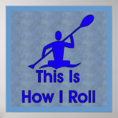 Kayaking Poster (Voorkant)