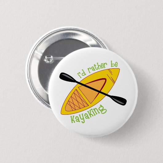 Kayaking Ronde Button 5,7 Cm (Voorkant /achterkant)
