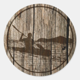 Kayaking Ronde Sticker
