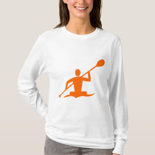 Kayaking - Sinaasappel T-shirt