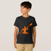 Kayaking - Sinaasappel T-shirt (Voorkant volledig)