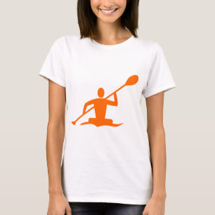 Kayaking - Sinaasappel T-shirt