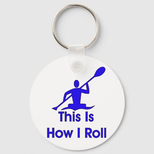 Kayaking Sleutelhanger (Voorkant)