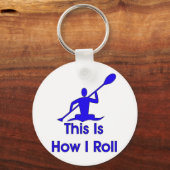 Kayaking Sleutelhanger (Voorkant)