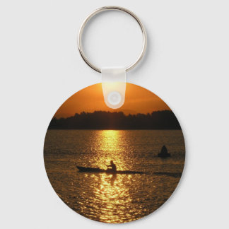 Kayaking Sunset Sleutelhanger